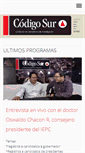 Mobile Screenshot of codigo-sur.com